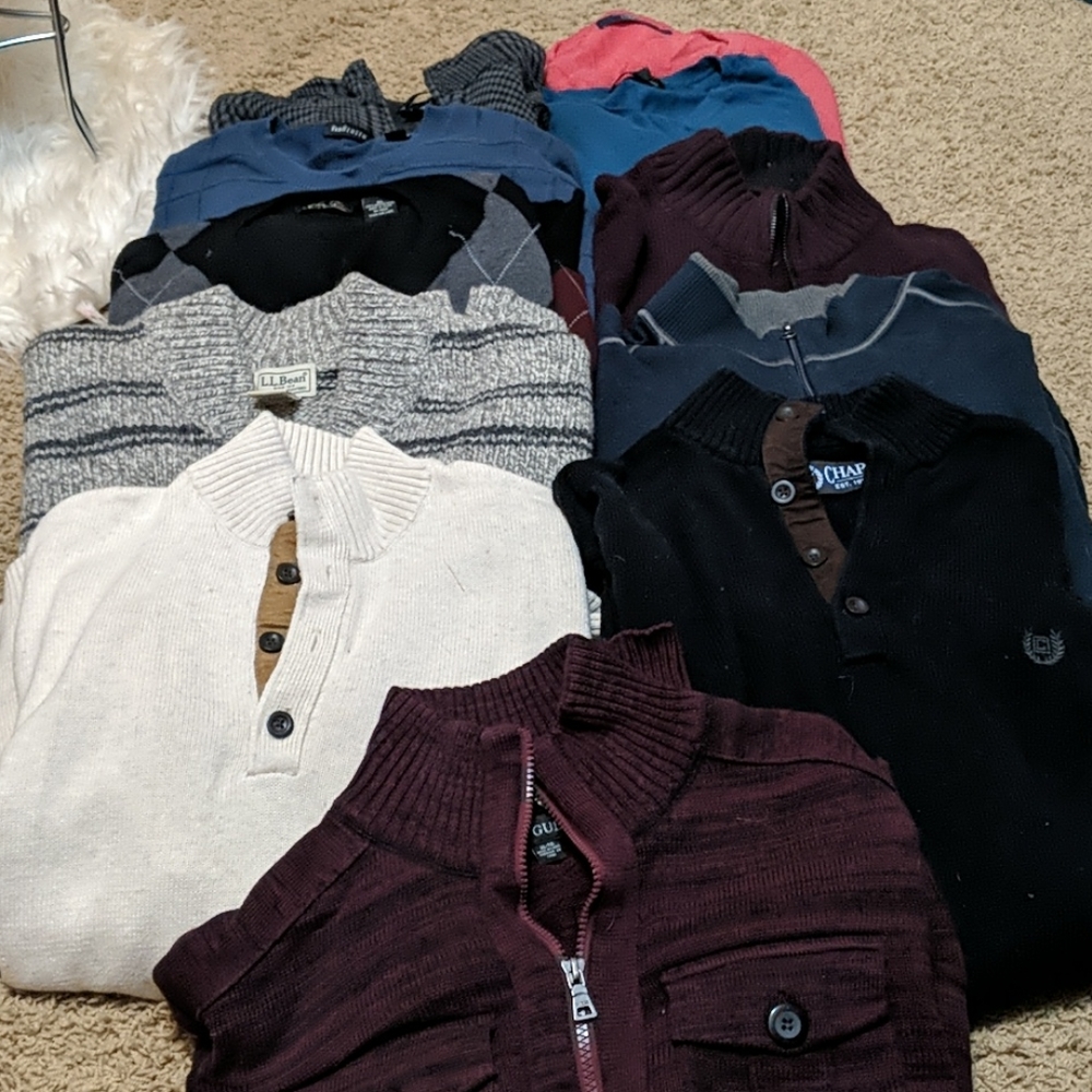 Lot of 11 Sweaters